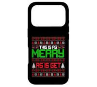 This is as merry as I get christmas ugly sweater sarcastic Case for iPhone 17 Pro