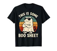 This is Boo Sheet Ghost Spooky Frog Halloween Costume T-Shirt
