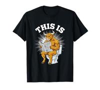 This is Bull Crap Bullsht Toilet Phone Meme T-Shirt