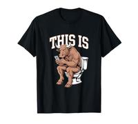 This Is Bullshit Bull Using Smartphone Humor T-Shirt
