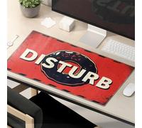 This Is Fine Mouse Pad Chocolate Donut Disturb Sign Mouse Pad Mouse Pads For Desk Funny Mouse Pads For Work