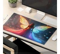 This Is Fine Mouse Pad Enchanted Butterfly Wings: A Magical Fantasy Mouse Pad Mouse Pads For Desk Funny Mouse Pads For Work