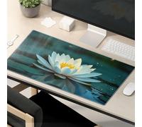 This Is Fine Mouse Pad Lotus Bloom In Serene Pond Mouse Pad Mouse Pads For Desk Funny Mouse Pads For Work