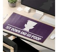 This Is Fine Mouse Pad Relax And Poop: The Simple Guide To Comfortable Toilet Use Mouse Pad Mouse Pads For Desk Funny Mouse Pads For Work