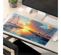 This Is Fine Mouse Pad Sailing Serenity: A Sunset At The Marina Mouse Pad Mouse Pads For Desk Funny Mouse Pads For Work