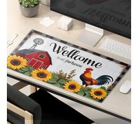This Is Fine Mouse Pad Welcome To Our Farmhouse: A Cozy Barn Scene Mouse Pad Mouse Pads For Desk Funny Mouse Pads For Work