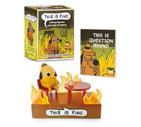 This Is Fine Talking Figurine : With Light and Sound!