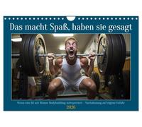 This is fun, they said UK-Version (Wall Calendar 2026 DIN A4 Landscape), CALVENDO 12 Month Wall Calendar