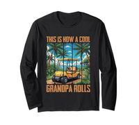 This is How A Cool Grandpa Rolls Long Sleeve T-Shirt