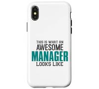 This is how a cool manager looks like a Funny work colleague Case for iPhone X/XS