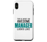 This is how a cool manager looks like a Funny work colleague Case for iPhone XS Max