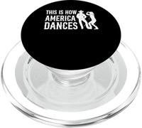 This Is How America Dances Square Dance PopSockets PopGrip for MagSafe