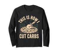 This is How I Cut Carbs Food Pizza Lover - Long Sleeve T-Shirt