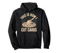 This Is How I Cut Carbs Food Pizza Lover - Pullover Hoodie