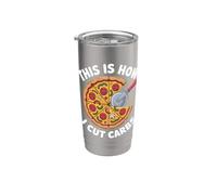 This is How I Cut Carbs Funny Pizza Lover Stainless Steel Insulated Tumbler