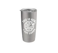 This is How I Cut Carbs - Funny Pizza Stainless Steel Insulated Tumbler