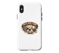 This is how I Fight Fighter Workout Gym Combat Gift Case for iPhone X/XS