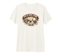 This is How I Fight Fighter Workout Gym Combat Gift Premium T-Shirt