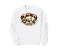 This is how I Fight Fighter Workout Gym Combat Gift Sweatshirt