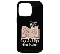 This Is How I Fight My Battles - Bible Jesus Cross Christian Case for iPhone 13 Pro