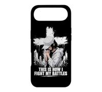 This Is How I Fight My Battles Christian Anime Faith Worship Case for iPhone Air