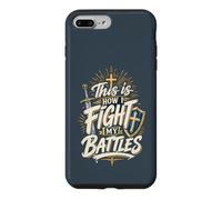 This Is How I Fight My Battles Christian Armor of God Case for iPhone 7 Plus/8 Plus