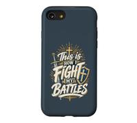This Is How I Fight My Battles Christian Armor of God Case for iPhone SE (2020) / 7/8