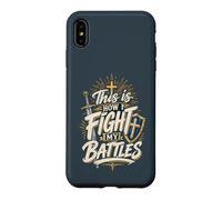 This Is How I Fight My Battles Christian Armor of God Case for iPhone XS Max