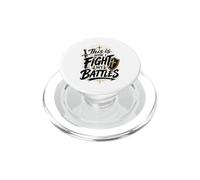 This Is How I Fight My Battles Christian Armor of God PopSockets PopGrip for MagSafe