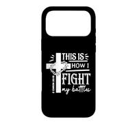 This Is How I Fight My Battles Christian Faith 2 Chron 20:15 Case for iPhone 17 Pro Max