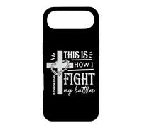 This Is How I Fight My Battles Christian Faith 2 Chron 20:15 Case for iPhone Air