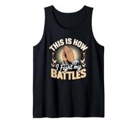 This is How I Fight My Battles Christian Faith Bible Tank Top