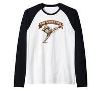This is How I Kick Kickboxing Muay Thai Boxing Fighter Gift Raglan Baseball Tee