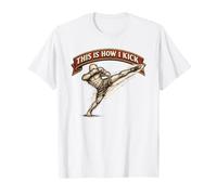 This is How I Kick Kickboxing Muay Thai Boxing Fighter Gift T-Shirt