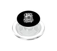 This Is How I Roll 18 Wheels Strong Funny Truck Driver PopSockets PopGrip for MagSafe