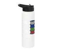 This is How I Roll 3D Printing Filament Printer Gift Geek Stainless Steel Insulated Water Bottle