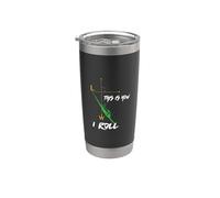 This is How I Roll Airplane Stainless Steel Insulated Tumbler