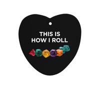 This Is How I Roll Car Air Fresheners Gray | Cute Funny Long Lasting Scent Automotive Hanging Scented Cards Tablets