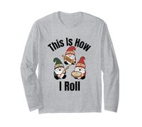 This is How I Roll Christmas Lefse Long Sleeve T-Shirt