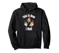 This Is How I Roll Christmas Lefse Pullover Hoodie