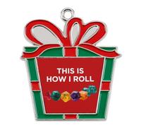 This Is How I Roll Christmas Tree Ornaments Decor Trapezoid