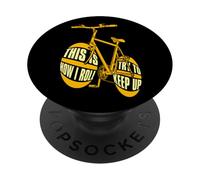 This Is How I Roll Cycling Lover Cyclist Bicycle Keep Up PopSockets Adhesive PopGrip