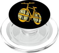 This Is How I Roll Cycling Lover Cyclist Bicycle Keep Up PopSockets PopGrip for MagSafe