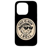 This Is How I Roll Funny Boardgame Dice Cool Tabletop Games Case for iPhone 15 Pro