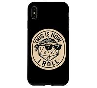 This Is How I Roll Funny Boardgame Dice Cool Tabletop Games Case for iPhone XS Max