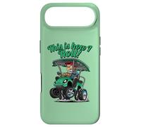 This Is How I Roll! Funny Golf Cart Cartoon Humor Design Case for iPhone Air