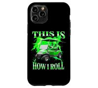This Is How I Roll Funny Golf Cart Graphic Bootleg Case for iPhone 11 Pro
