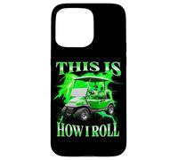 This Is How I Roll Funny Golf Cart Graphic Bootleg Case for iPhone 15 Pro Max