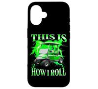 This Is How I Roll Funny Golf Cart Graphic Bootleg Case for iPhone 16