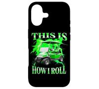 This Is How I Roll Funny Golf Cart Graphic Bootleg Case for iPhone 17